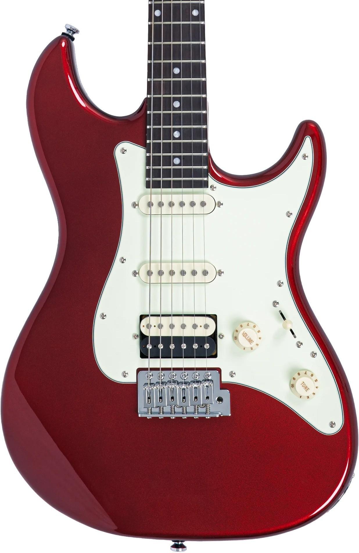 Sire Larry Carlton S1 HSS New Gen 5way IV Strat Knob in Candy Apple Red