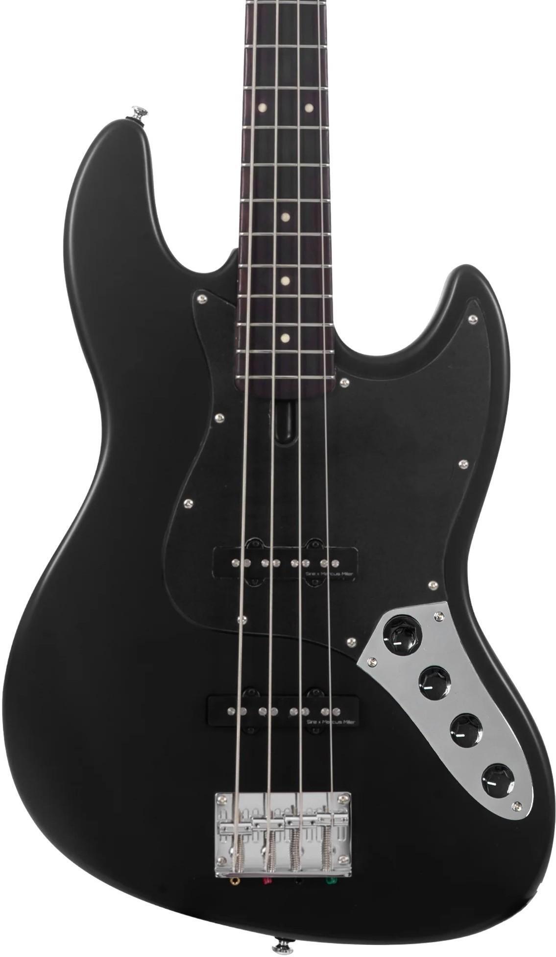Sire Marcus Miller V3-4 New Gen Electric Bass Guitar in Black Satin