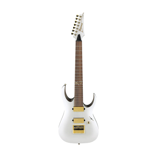 Ibanez K7YANG Brian 'Head' Welch Signature 7-String in Matte White