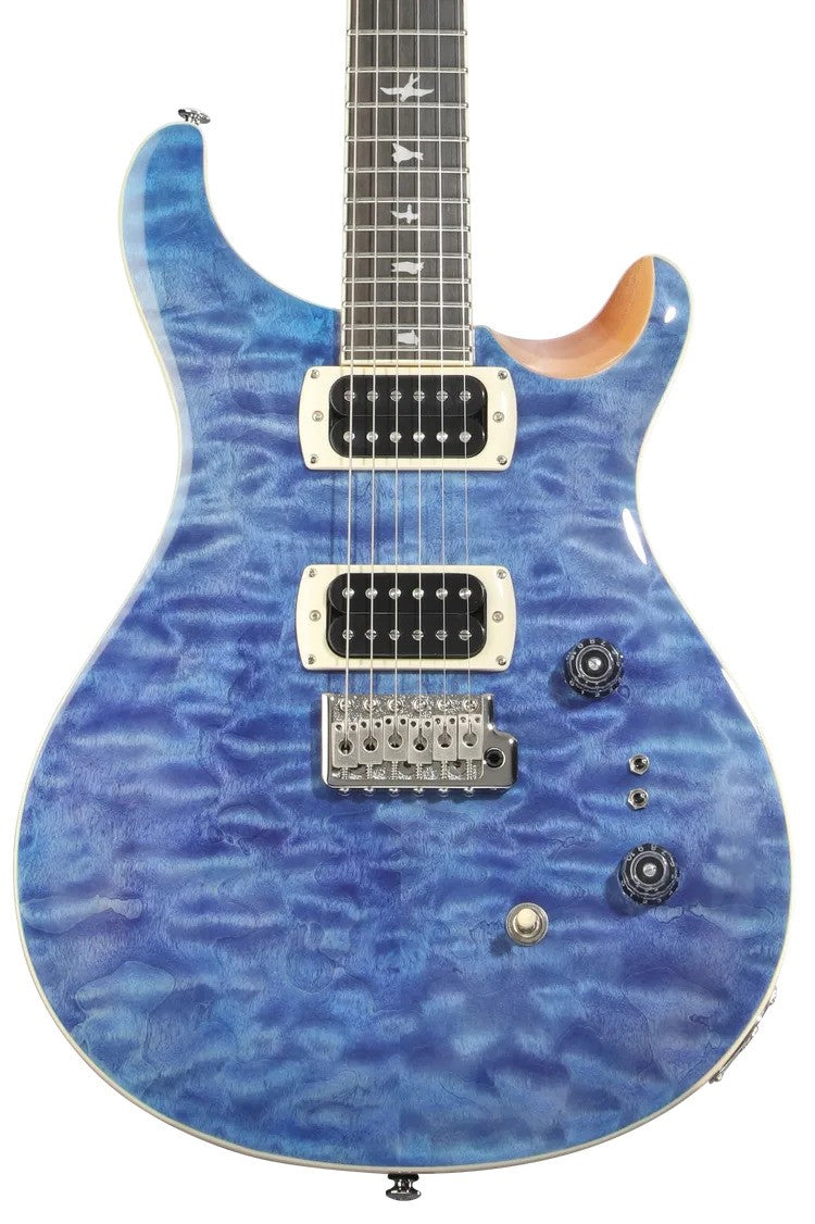 PRS SE Custom 24-08 Quilt in Faded Blue