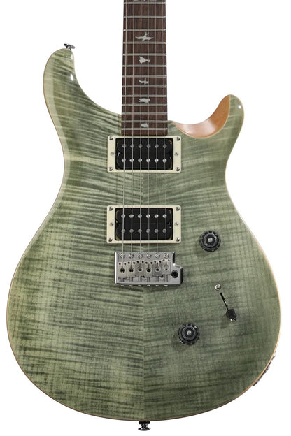 PRS SE Custom 24 Flame in Trampas Green