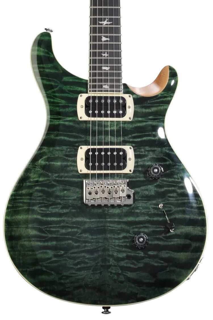 PRS SE Custom 24 Quilt in Teal Black