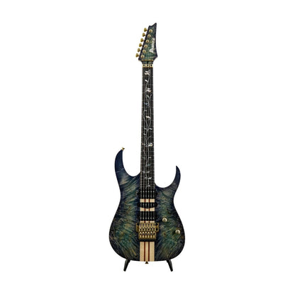 Ibanez Japan Custom Shop Visions IV2RG  with Ebony FB in Blue/Green/Purple Incl. Hardshell Case