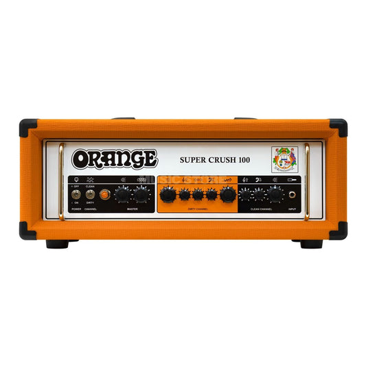 Orange Super Crush 100 100-watt Amplifier Head in Orange