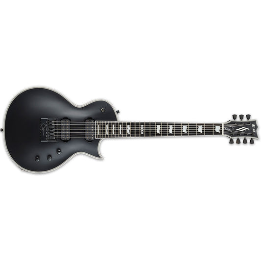 ESP E-II Eclipse-7 EverTune in Black Satin