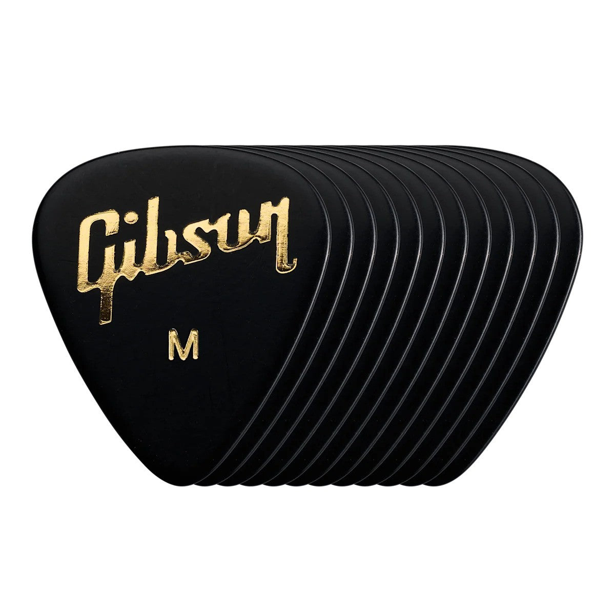 Pick gibson Standard Picks, 12 Pack in Black