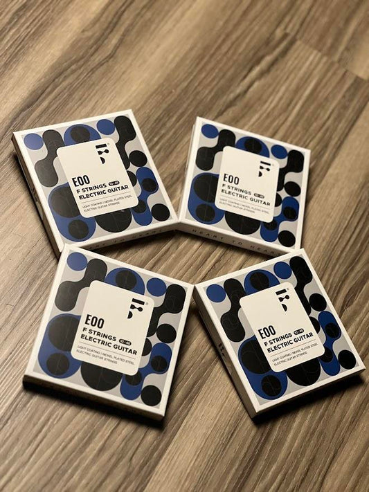 FString Electric Guitar 10-46 Light Coating/Nickel Plated Steel Guitar Strings E00