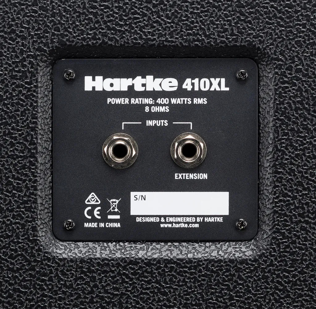 Hartke 410XL V2 400-Watt 4x10" Bass Speaker Cabinet