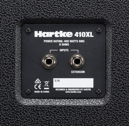 Hartke 410XL V2 400-Watt 4x10" Bass Speaker Cabinet