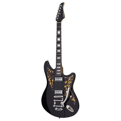 Schecter Spitfire Solid-Body in Black Leopard