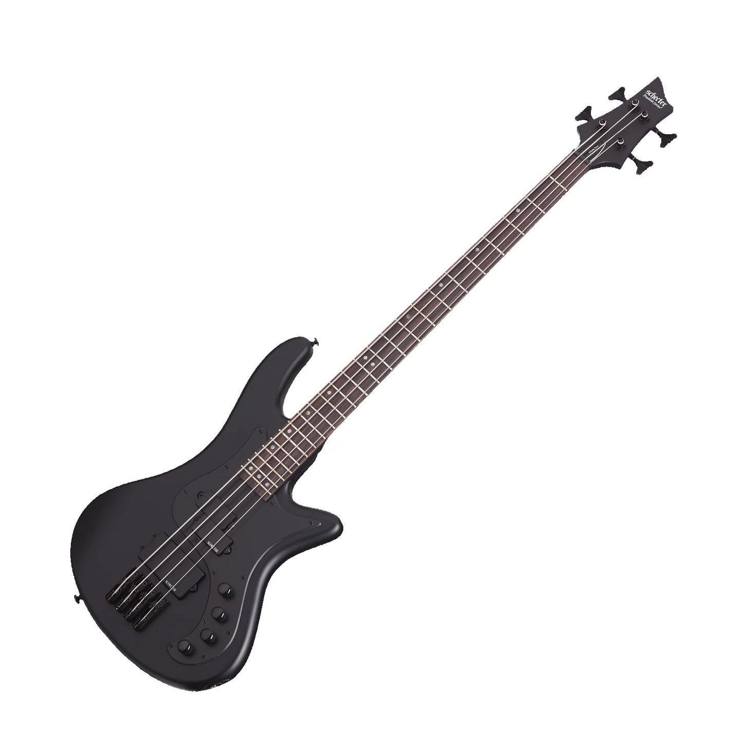 Schecter Stiletto Stealth-4 in Satin Black