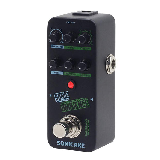 Sonicake Sonic Ambience Delay and Reverb Guitar Bass Effects Pedal