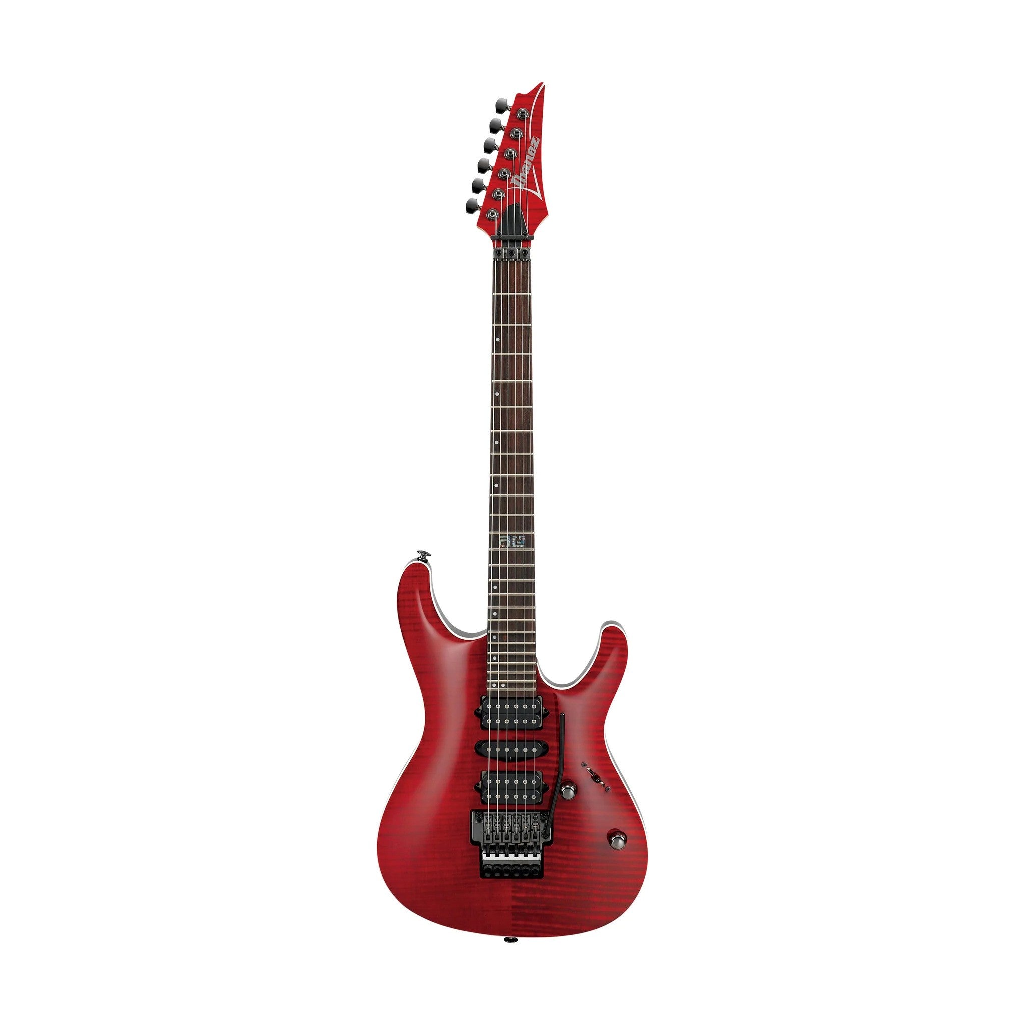 Ibanez KIKO100 Kiko Loureiro Signature in Transparent Ruby Red