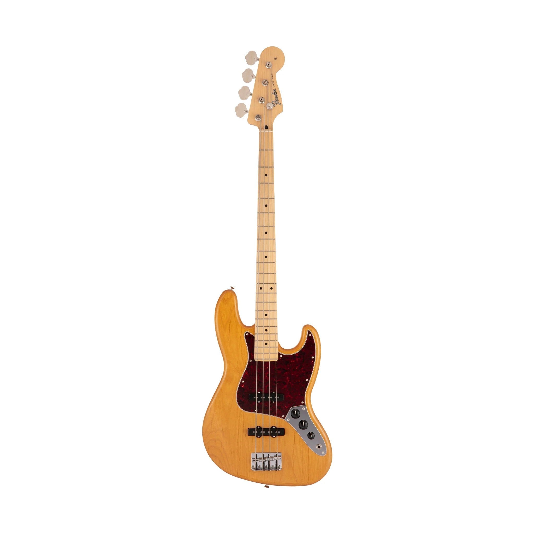 MADE IN JAPAN HYBRID II JAZZ BASS® Fender Japan Hybrid II Jazz Bass with Maple FB in Vintage Natural