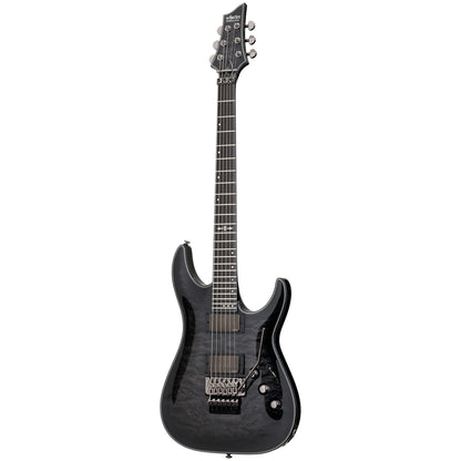 Schecter Hellraiser Hybrid C-1 FR TBB with Floyd Rose in Trans Black W23070014