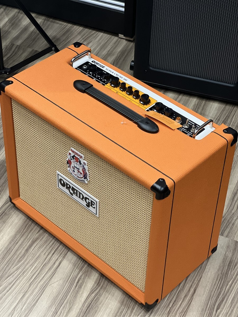 Orange Super Crush 100 Combo - Twin channel solid state with digital reverb 1x12" Celestion speaker