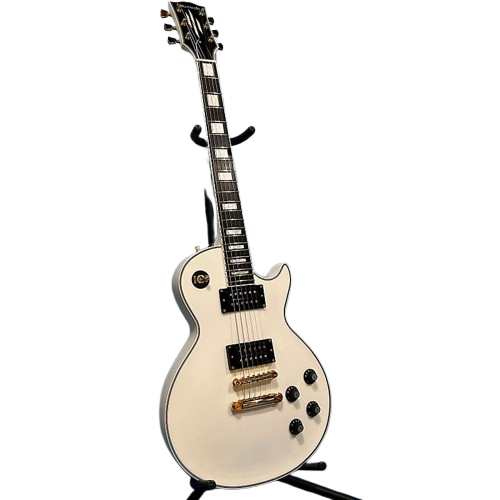 ESP Edwards Les Paul Custom in White – nafiriguitar.com ESP Edwards Les Paul Custom in White – nafiriguitar.com