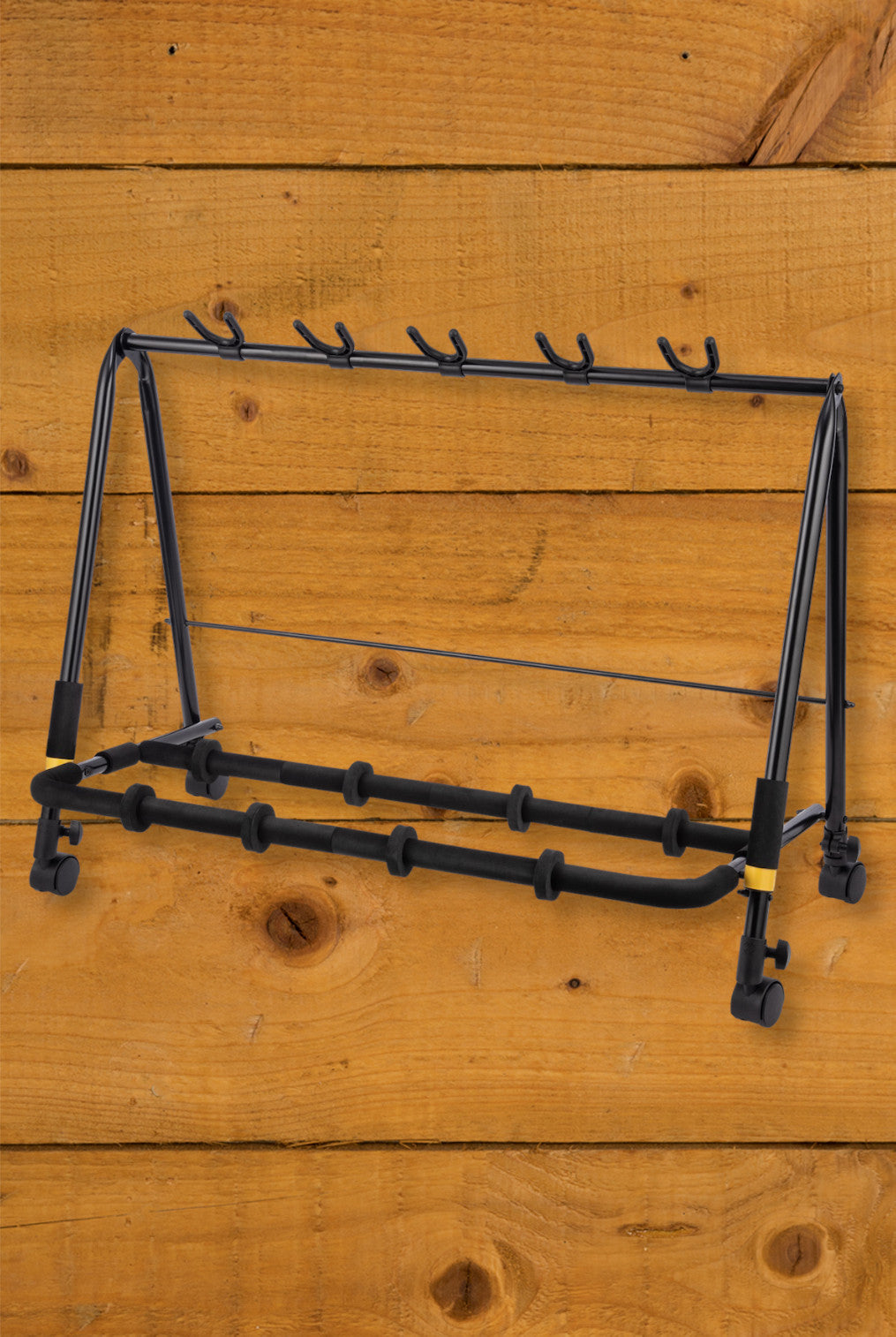 Hercules GS525B PLUS 5-PCS Guitar Display Rack with Casters ...