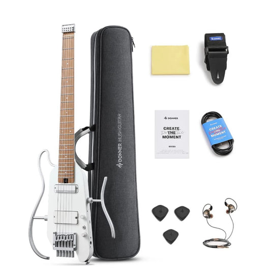 Donner HUSH-X Pro In White With Bag