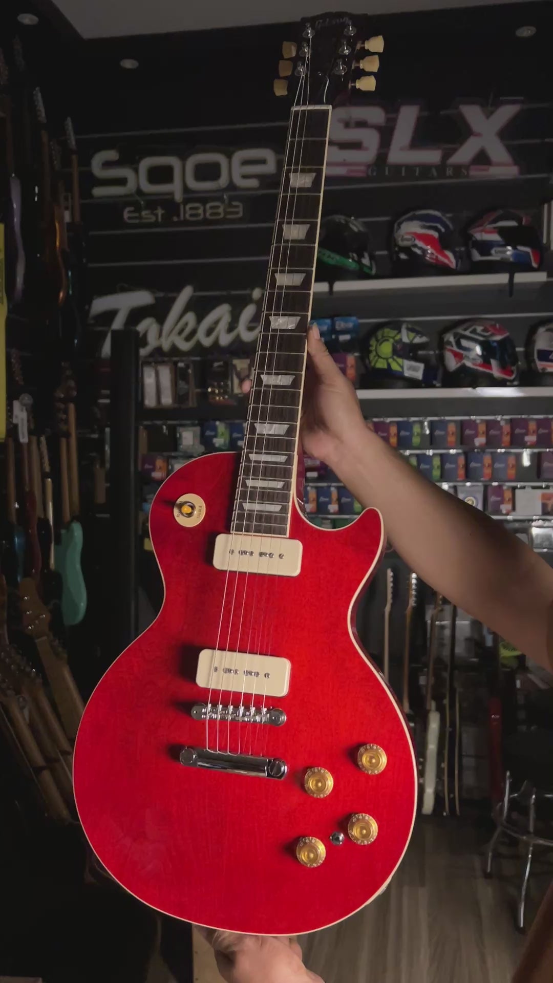 Gibson Les Paul Standard Warren Haynes 50s P-90 in Sixties Cherry