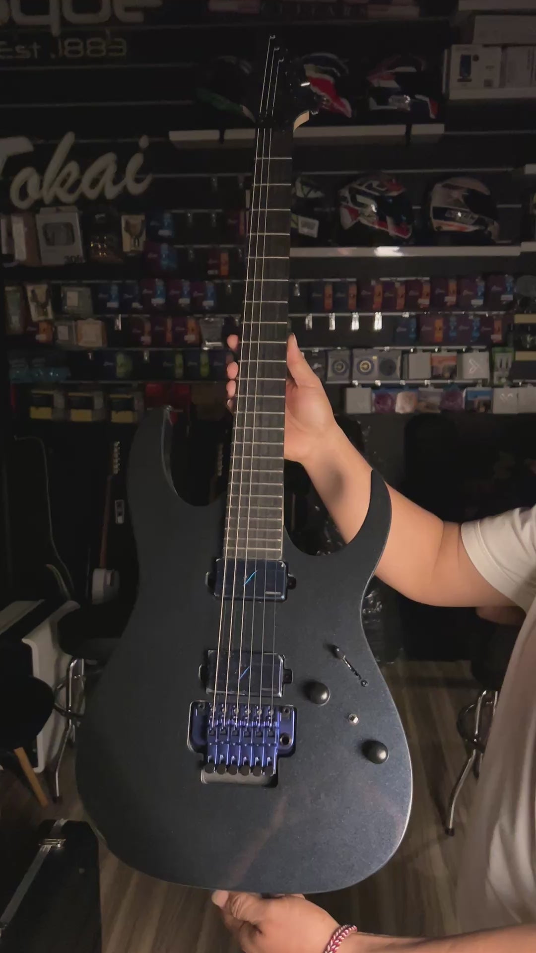 Ibanez RGR6BSP IPT in Iron Pewter 250205524 – nafiriguitar.com