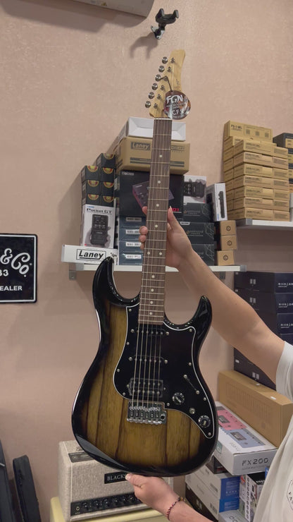 Fujigen FGN Odssey Series J Standard JOS2-TD-EW1-R/DMT in Dark Mocha Burst