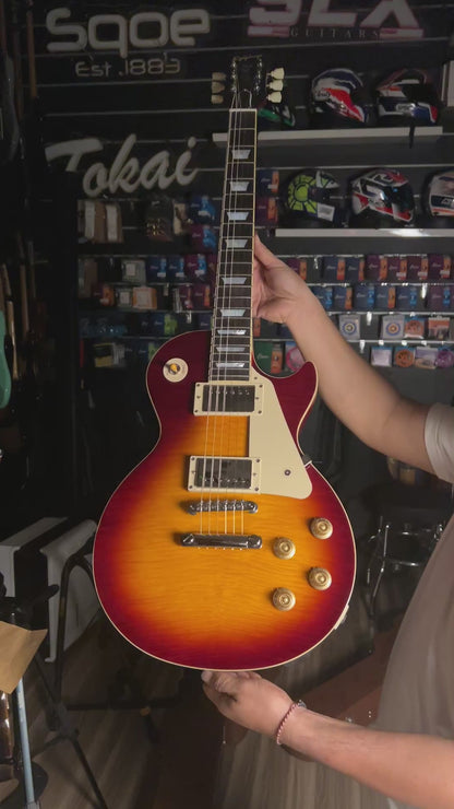 Epiphone 1959 Les Paul Standard Reissue in Deep Cherry Sunburst w/Case 24121524722