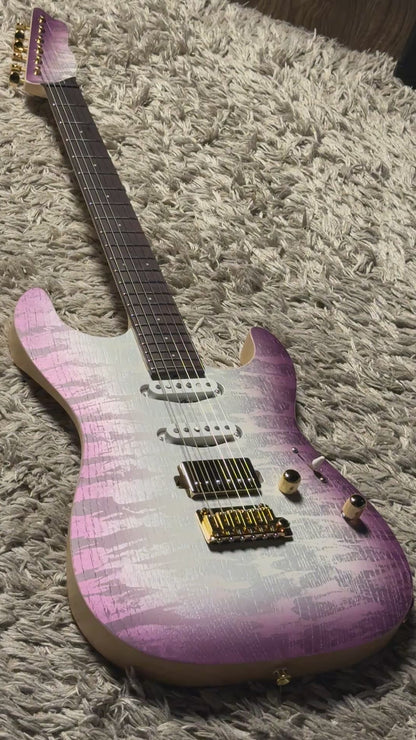 Saito S-622 SSH with Rosewood and Gold Hardware in Kunzite 253031