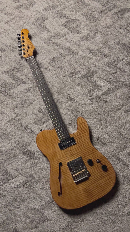 UW GuitarWorks Jazz Pop TL in Natural Gloss