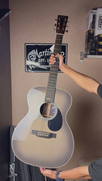 Martin OMJM John Mayer 20Th Anniversary with Platinum Gray Burst 2920779