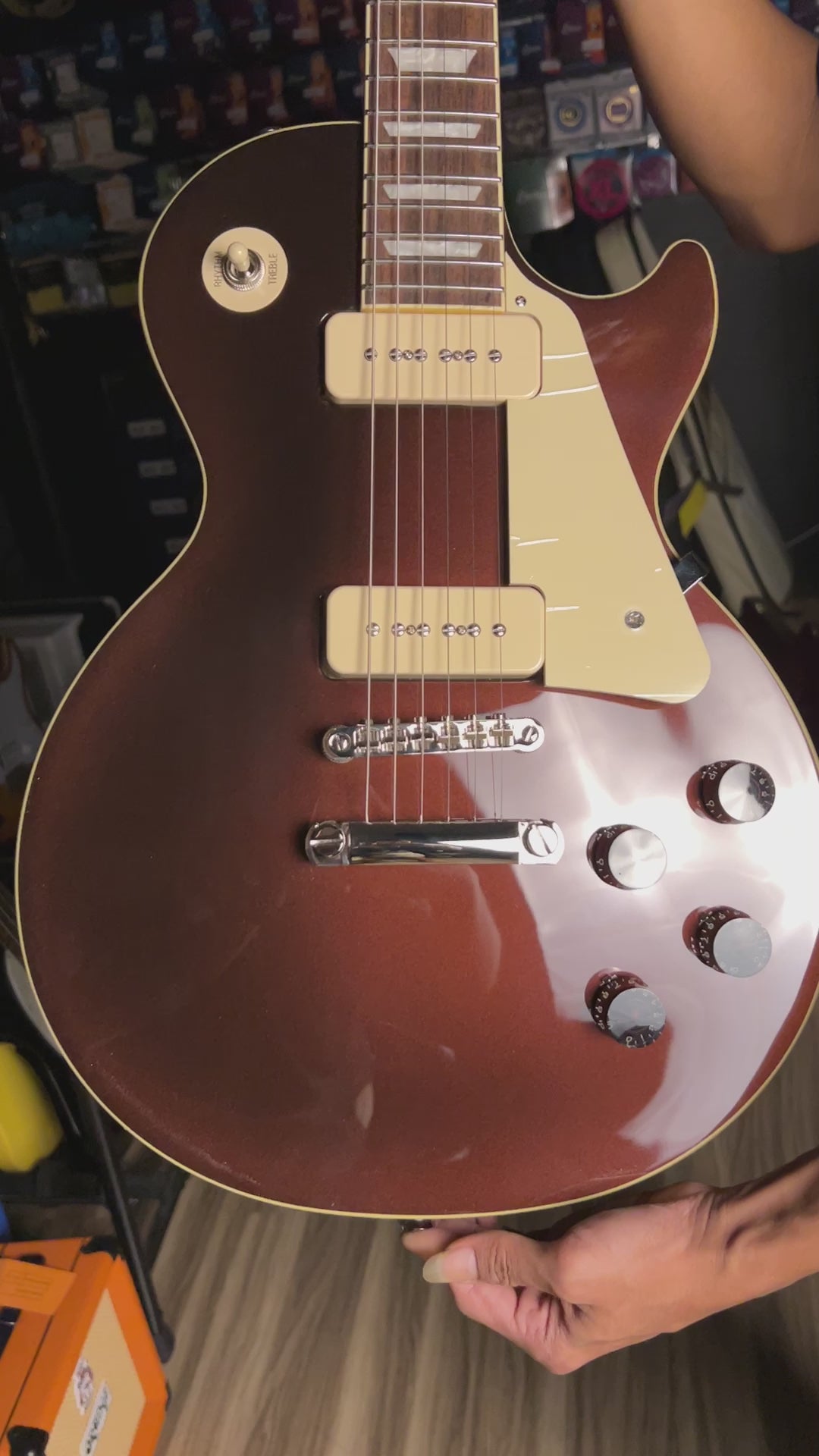 Epiphone Joe Bonamassa 1955 Les Paul Standard in Copper Iridescent