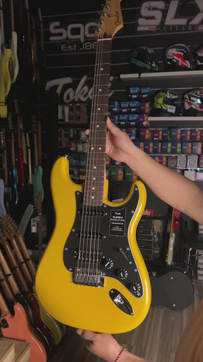 Fender Player II Modified Stratocaster HSS with RW FB in Sunshine Yellow MX25006786