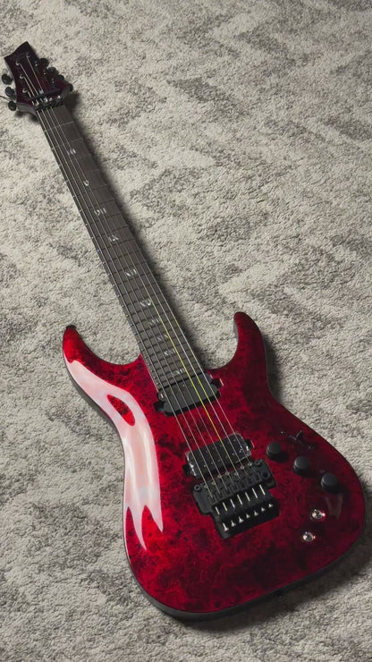 Schecter C-7 FR-S Apocalypse in Red Reign