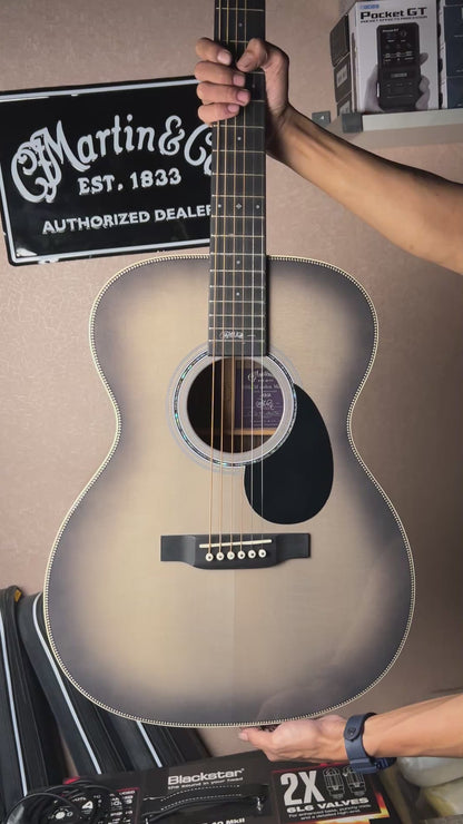 Martin OMJM John Mayer 20Th Anniversary with Platinum Gray Burst #1312