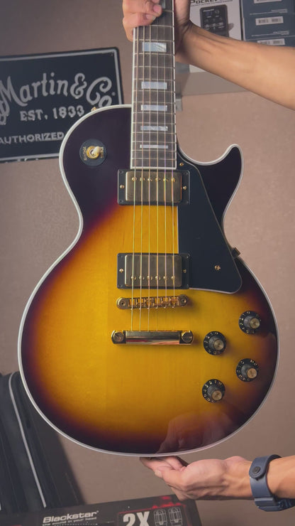 Gibson Les Paul Custom 70s w/Case in Tobacco Burst 204160114