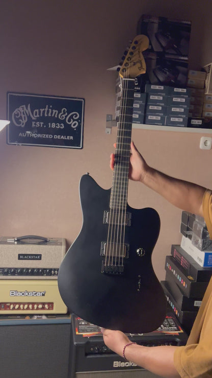Fender Artist Jim Root Jazzmaster with Ebony Neck in Flat Black US23005880