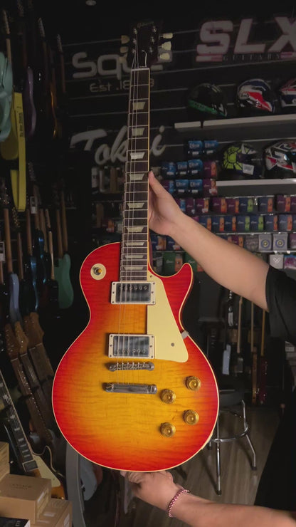 Gibson 1959 Les Paul Standard Reissue In Washed Cherry Sunburst w/Case 942154