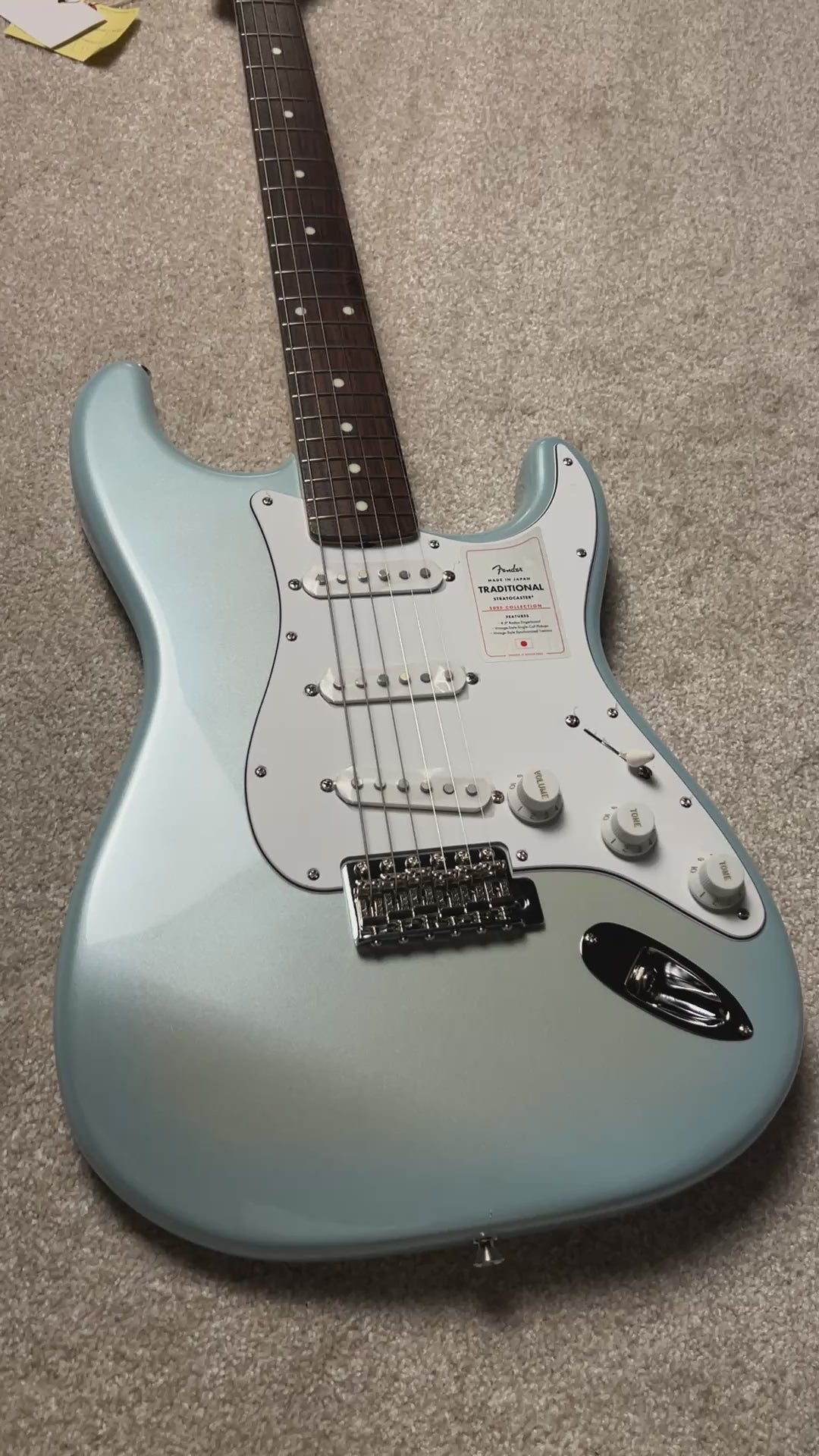 Fender Japan Traditional 2025 Collection 60s Stratocaster with RW