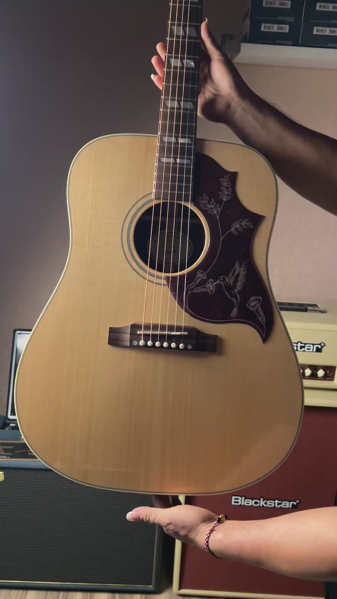 Gibson Hummingbird Studio Rosewood in Natural w/Case 20505115