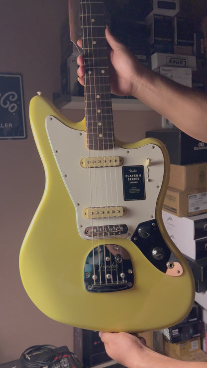 Fender Player II Jaguar With RW FB in Hialeah Yellow