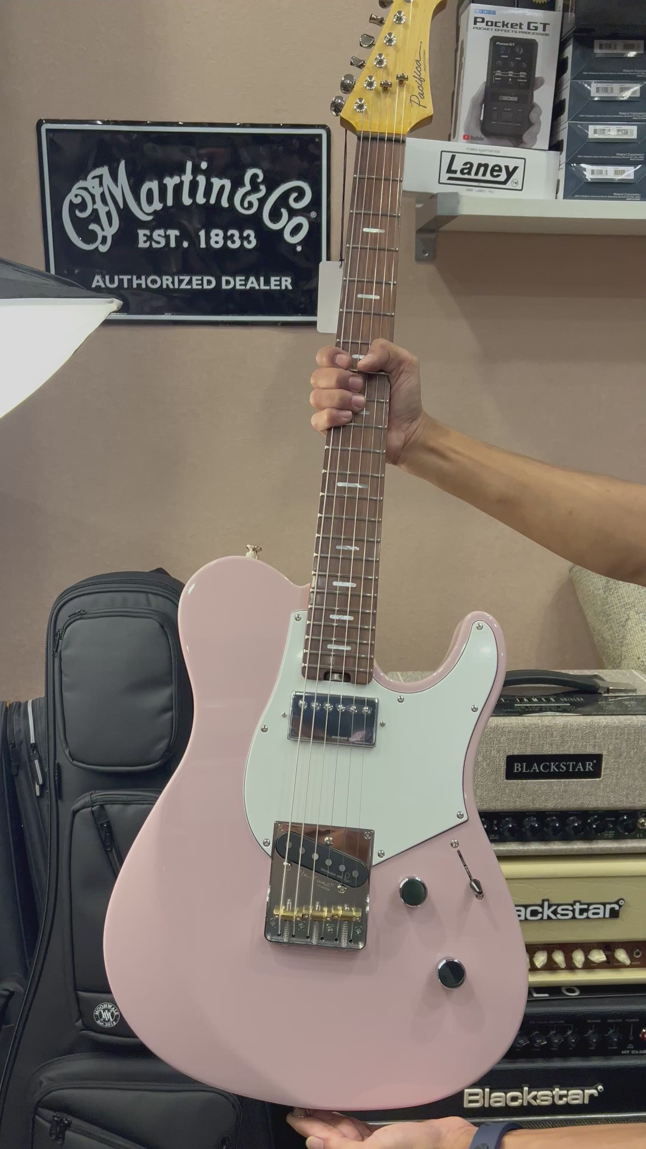 Yamaha PACP11S Pacifica SC Professional in Ash Pink – nafiriguitar.com