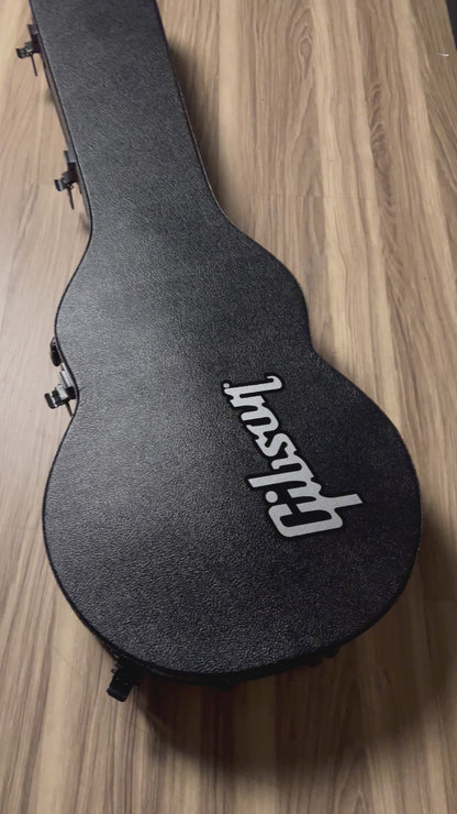 Gibson Les Paul Standard Modern Quilt Mark Morton in Translucent Ebony Burst Satin w/Case 229450272