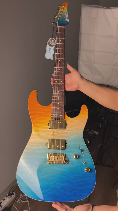 Soloking MS-1 Custom 24 HH QMT Elite in Beach Surf Fade