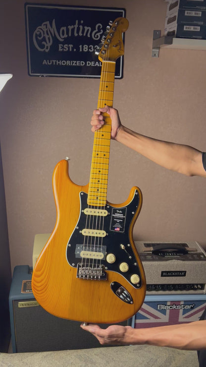 Fender American Professional II HSS Stratocaster with Maple FB in Roasted Pine US23077960
