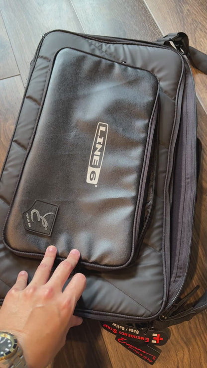 Enormous Premium Water Resistant Effect Bag with Emergency Strap for Line 6 Helix Stadium and Stadium XL