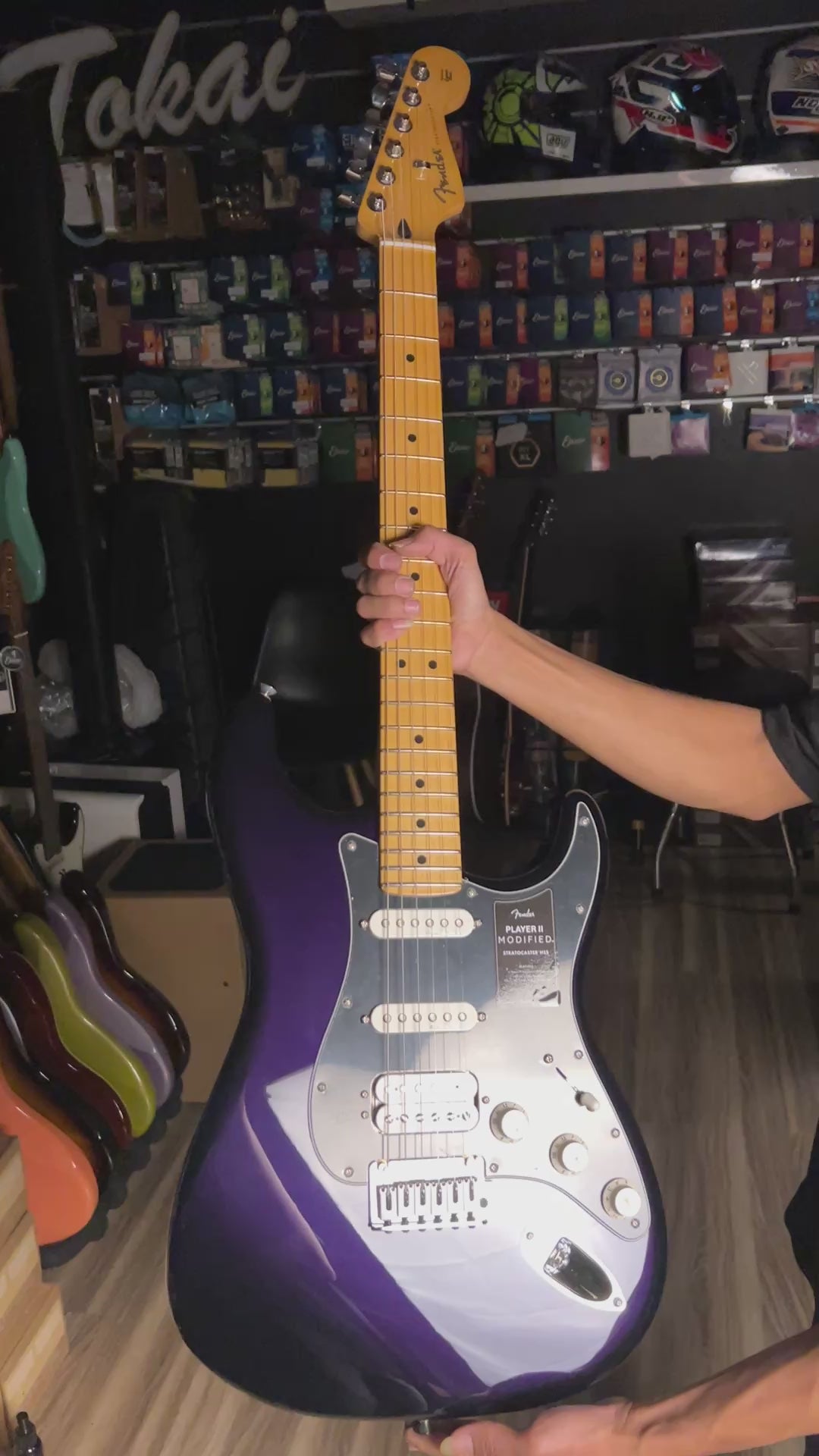 Fender Player II Modified Stratocaster HSS with Maple FB in Dusk