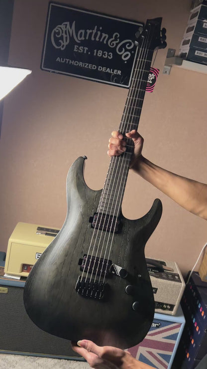 Schecter C-1 EX Apocalypse in Rust Grey W19040009