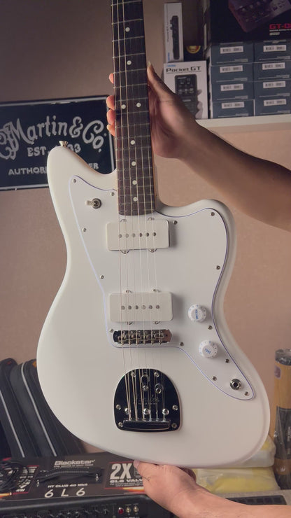Fender MIJ Limited Jazzmaster with RW FB in Blanc JD25023294