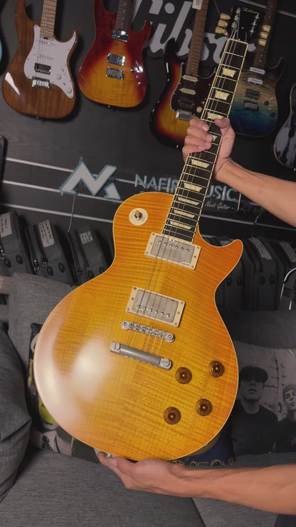 Tokai Love Rock LS150F-3A-RELIC SG/HB Premium Series Japan 3A Solid Flame Top in Honeyburst S/N 2449308