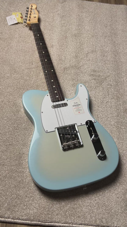 Fender Japan Traditional 2025 Collection 60s Telecaster with RW FB in Stardust Blue JD25010967